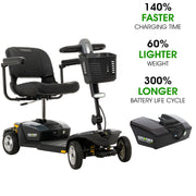 Pride Go Go Endurance Li Mobility Scooter | Free Accessories + Warranty
