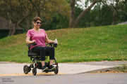 Pride Jazzy Carbon 27 Power Wheelchair + Jazzy Travel Bag Kit I Ext Warranty