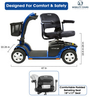 Pride Victory 10 Mobility Scooter | Free Accessories + Extended Warranty