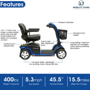 Pride Victory 10 Mobility Scooter | Free Accessories + Extended Warranty