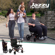 Pride Jazzy Carbon HD Power Wheelchair + Upgrade I  Warranty