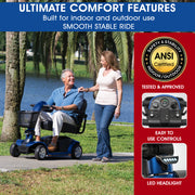Pride Victory 10 Mobility Scooter | Free Accessories + Extended Warranty