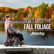 Pride Jazzy Ultra Light Power Wheelchair | Free Accessories + Extended Warranty