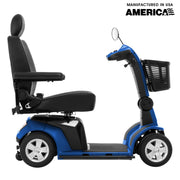 Pride Maxima 4-Wheel Bariatric Mobility Scooter | 500 lb Capacity I Free Accessories