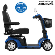 Pride Maxima 4-Wheel Bariatric Mobility Scooter | 500 lb Capacity I Free Accessories