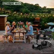 Pride Revo 2.0 4-Wheel Mobility Scooter | Free Accessories + Warranty