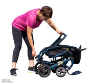 Pride Jazzy Carbon 27 Power Wheelchair + Jazzy Travel Bag Kit I Ext Warranty