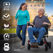 RASCAL CRUISER LIGHTWEIGHT FOLDING POWER WHEELCHAIR