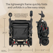 RASCAL CRUISER LIGHTWEIGHT FOLDING POWER WHEELCHAIR