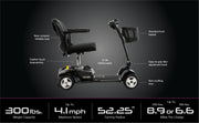 Pride Go Go Ultra X 4-Wheel Mobility Scooter | Free Accessories
