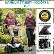 Pride Jazzy Air 2 Power Chair | Professionally Prepared Open Box | Full 5 Year Warranty
